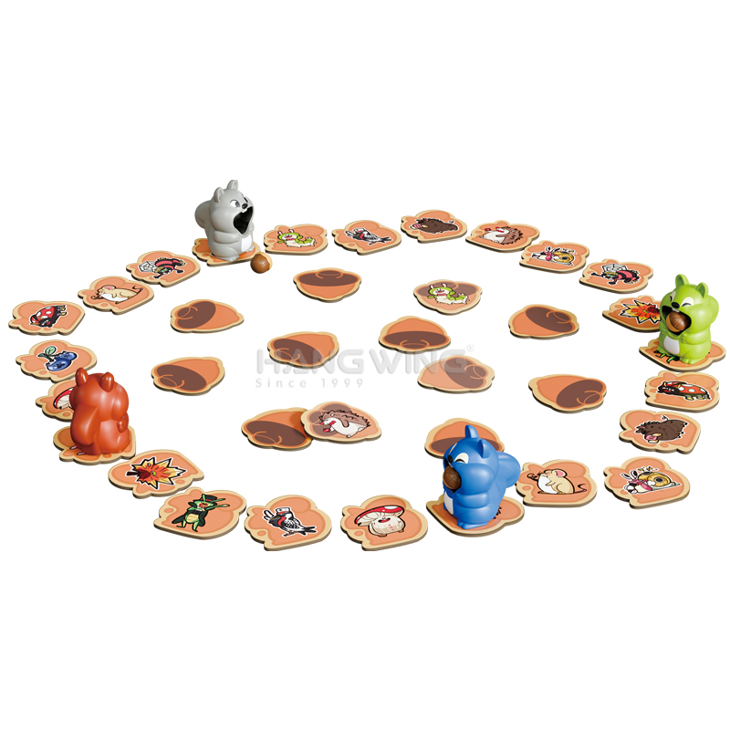 Board Game Solo - Winning Nutland Squirrel Adventure Race Board