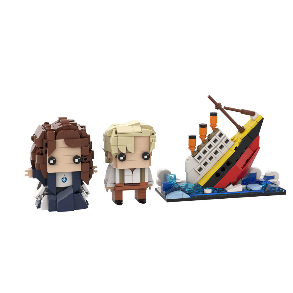 Board Game Jumanji - MOC Titanic Building Blocks Kit 1997s