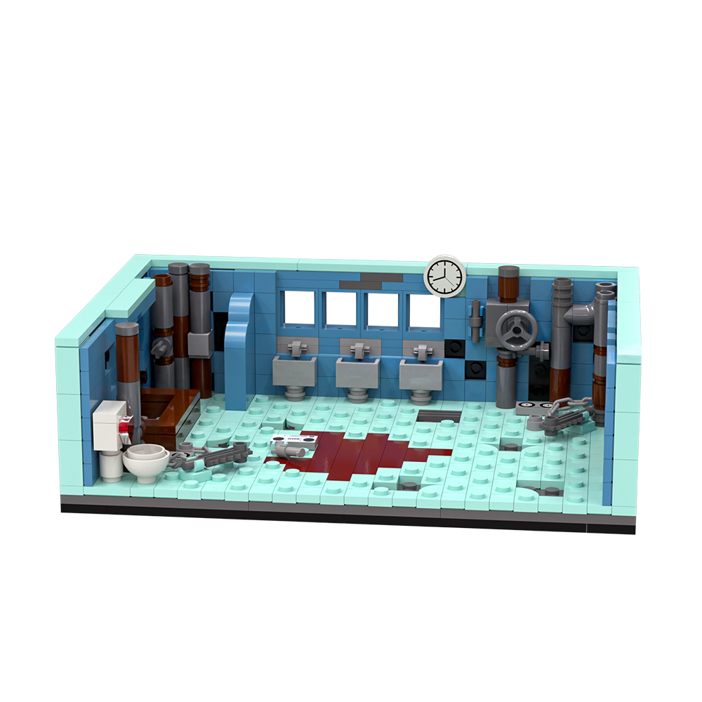 MOC Chainsaw Bathroom Trap Bui - Board Game Jumanji review and price