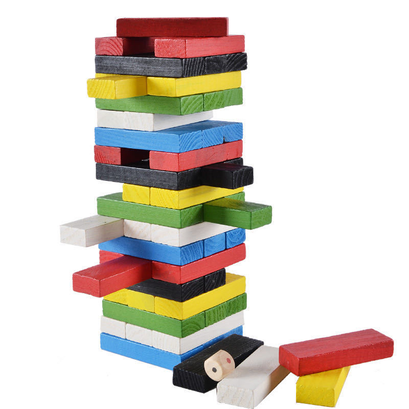 Wooden Stacking Tower Game Int - Board Game Saboteur review and price