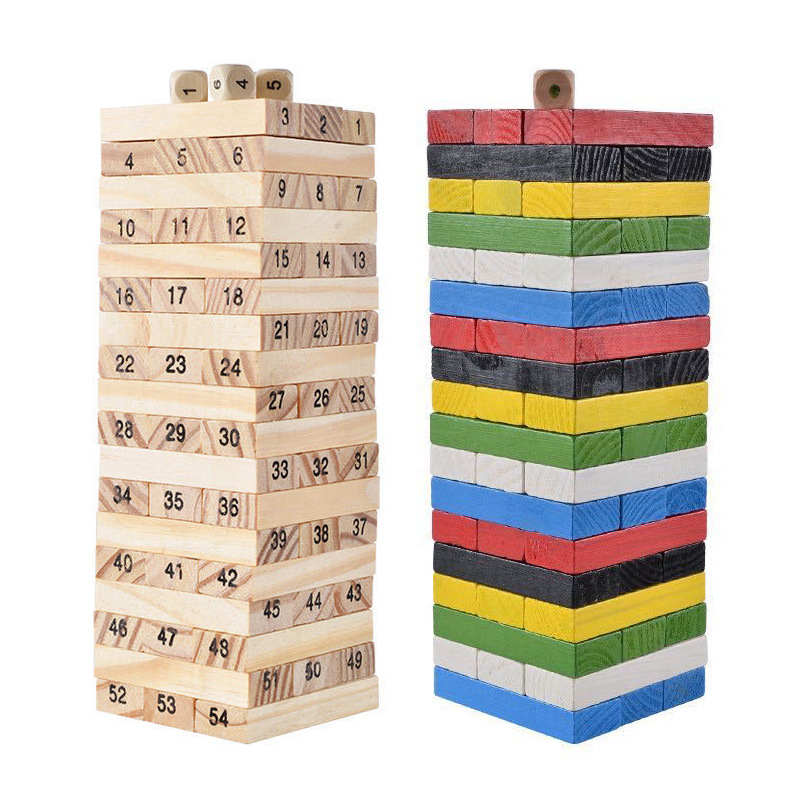 Wooden Stacking Tower Game Int - Board Game Saboteur review and price