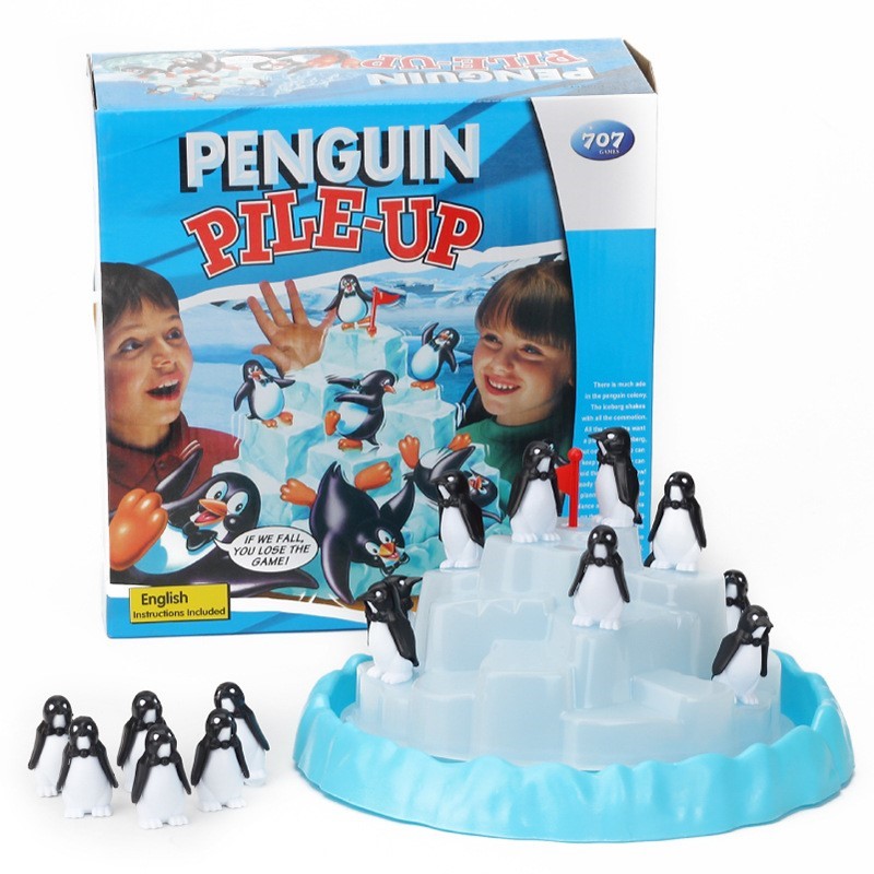 Iceberg Stacked Penguin Balanc - Board Game Saboteur review and price