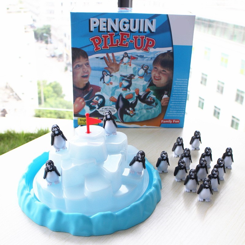 Iceberg Stacked Penguin Balanc - Board Game Saboteur review and price