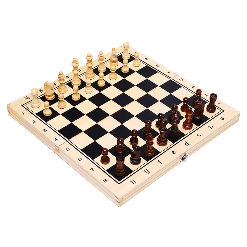 Magnetic Wooden Chess Set Fold - Board Game Yearbook review and price