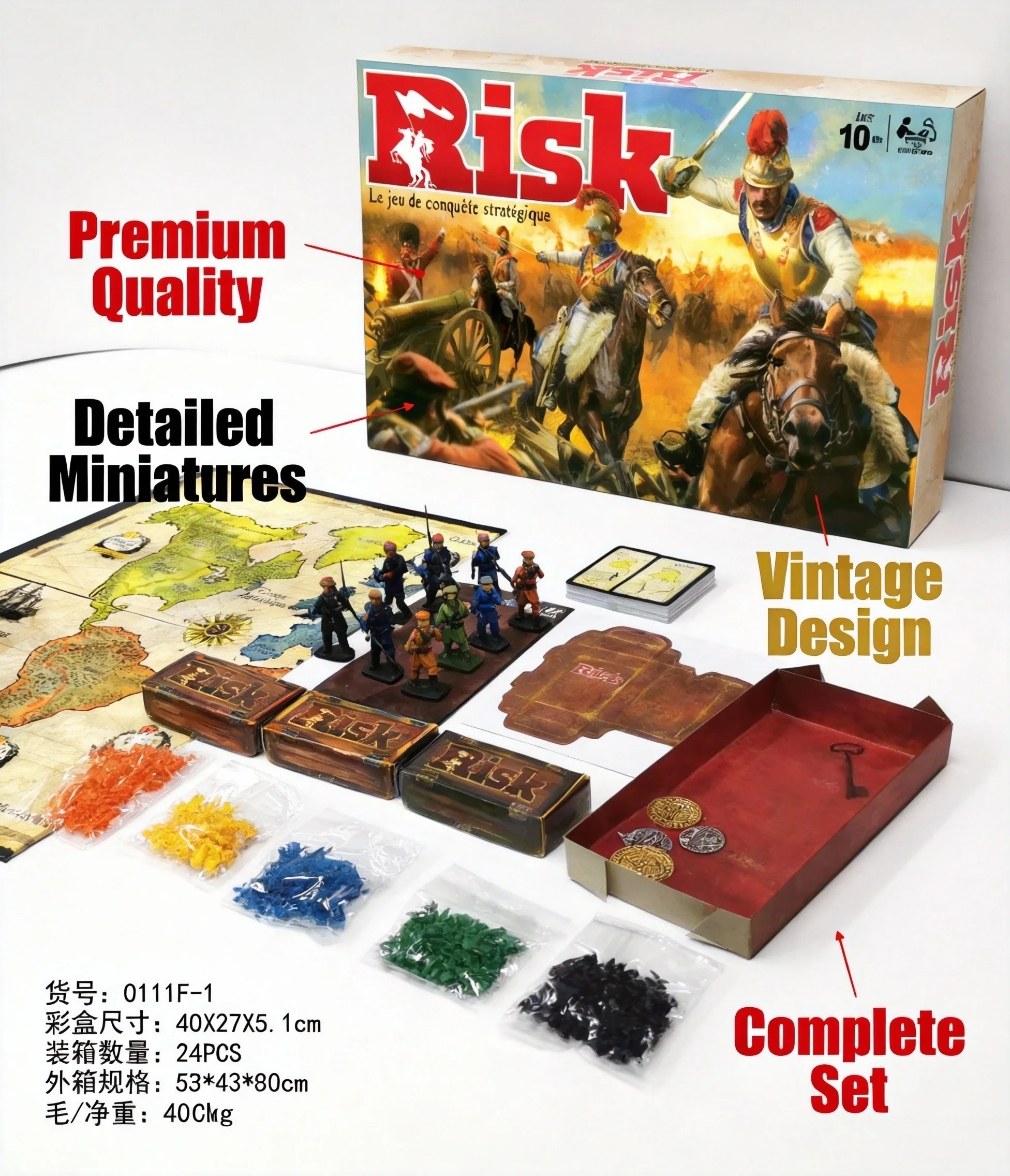 French Risk Strategy Board Gam - Board Game Risk review and price