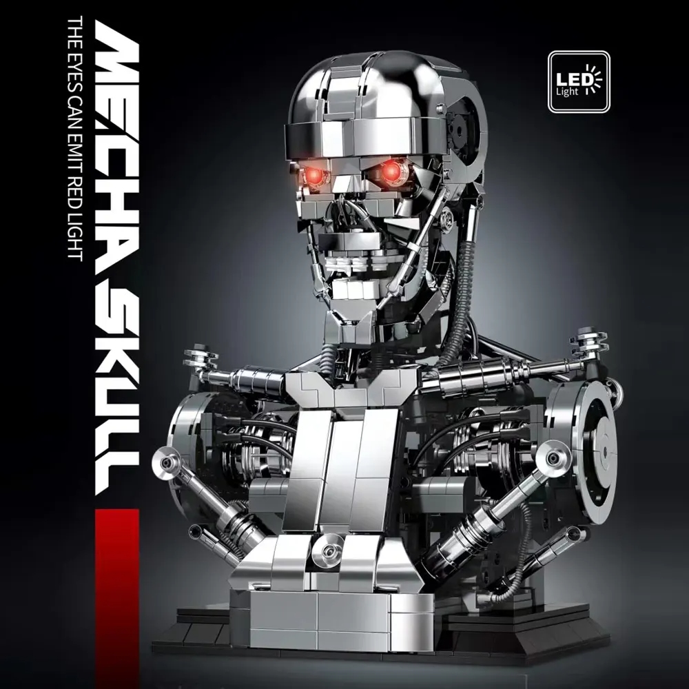 1469PCS Mecha Skull Skeleton R - Board Game Jumanji review and price