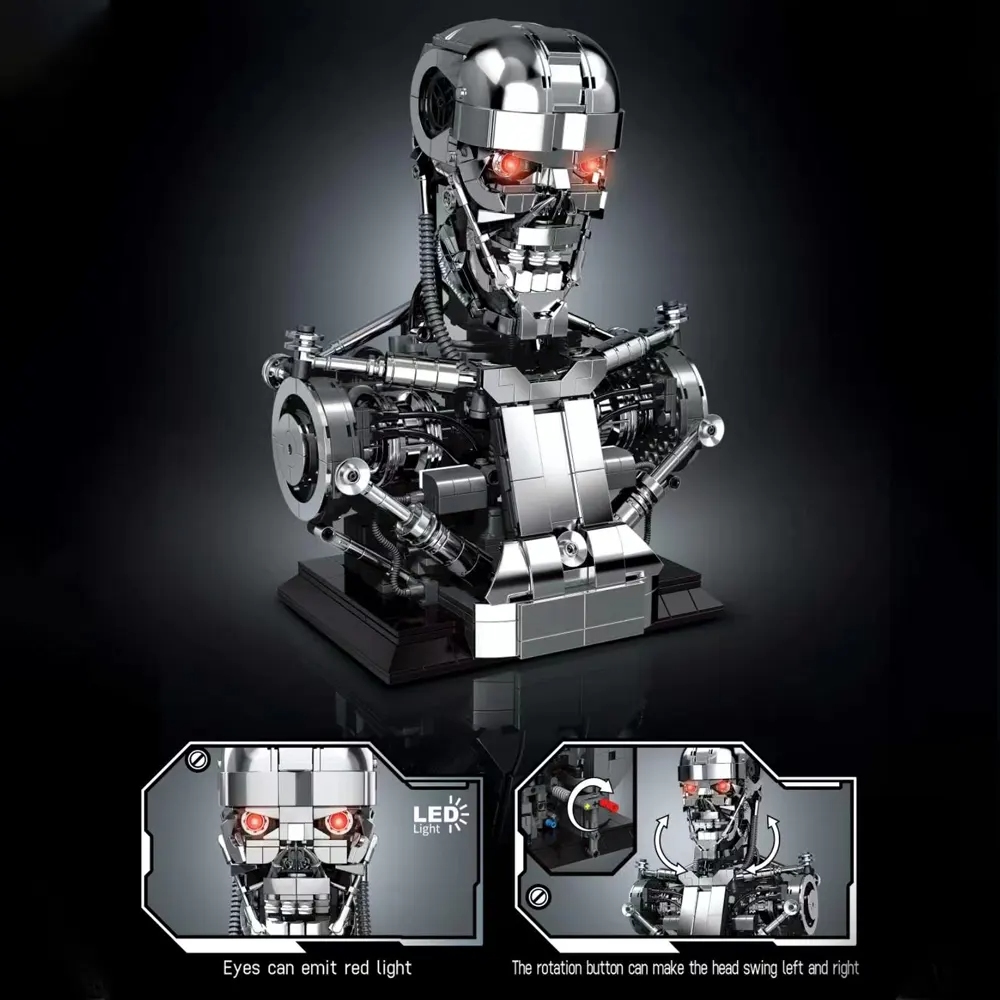1469PCS Mecha Skull Skeleton R - Board Game Jumanji review and price