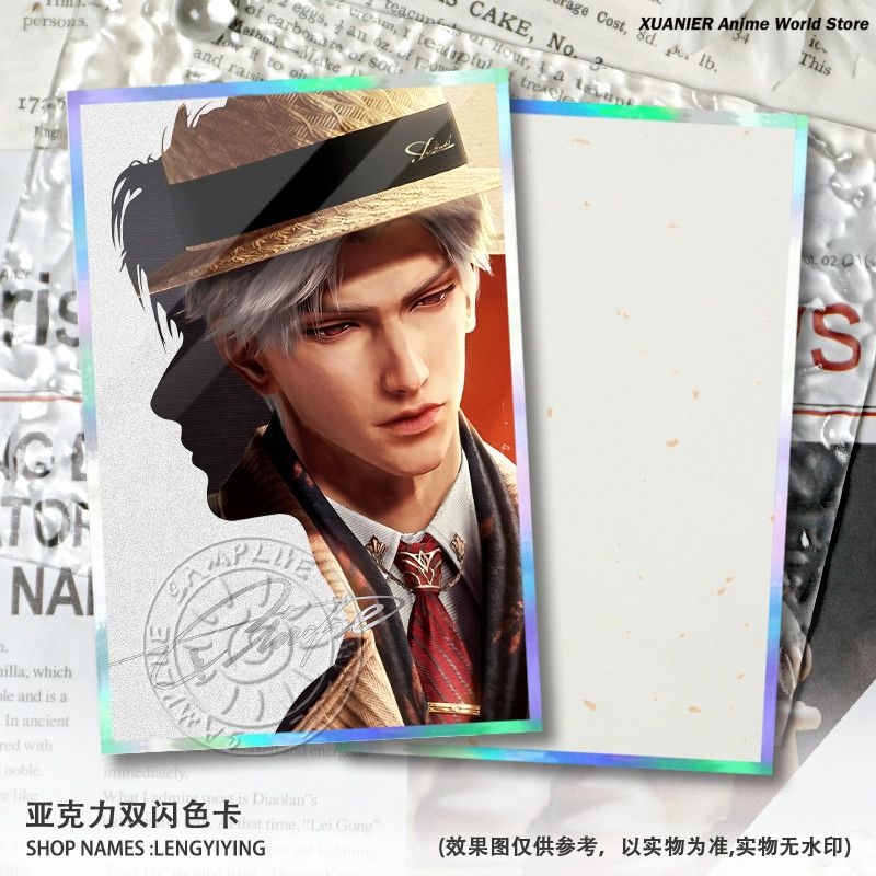 Acrylic Colored Paper Love and - Board Game Anime review and price