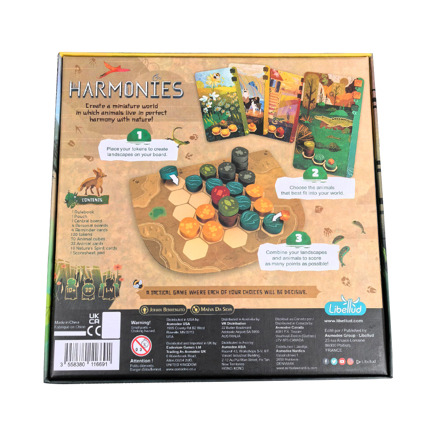 Harmonies - Board Games - Crea - Board Game Saboteur review and price