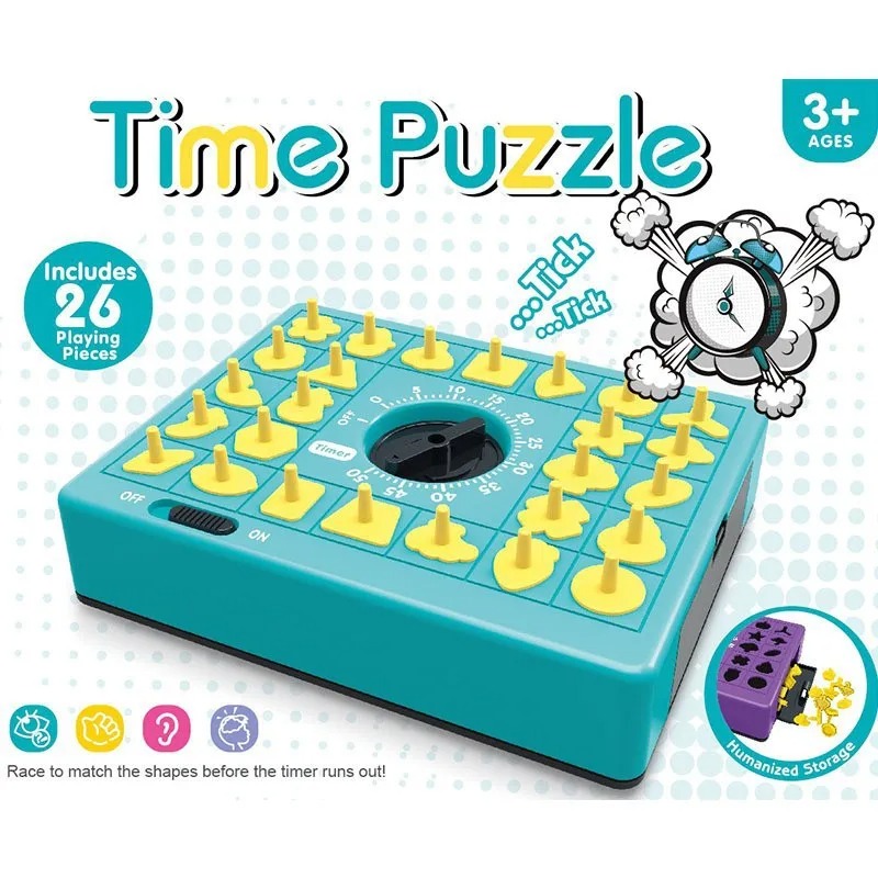 Children Time Board Puzzle Edu - Board Game Simple review and price