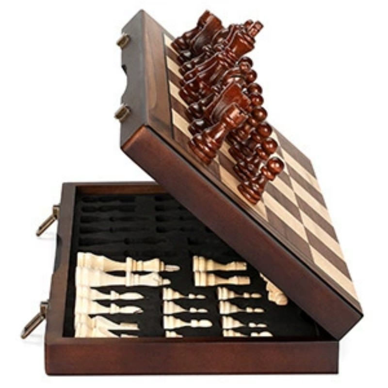 Wooden Magnetic Chess Set for  - Board Game Yearbook review and price