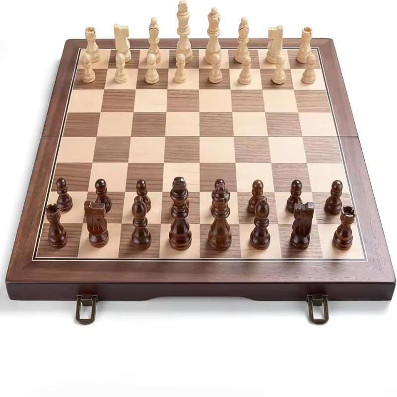 Wooden Magnetic Chess Set for  - Board Game Yearbook review and price
