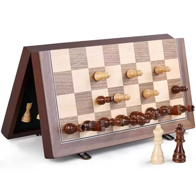 Wooden Magnetic Chess Set for  - Board Game Yearbook review and price