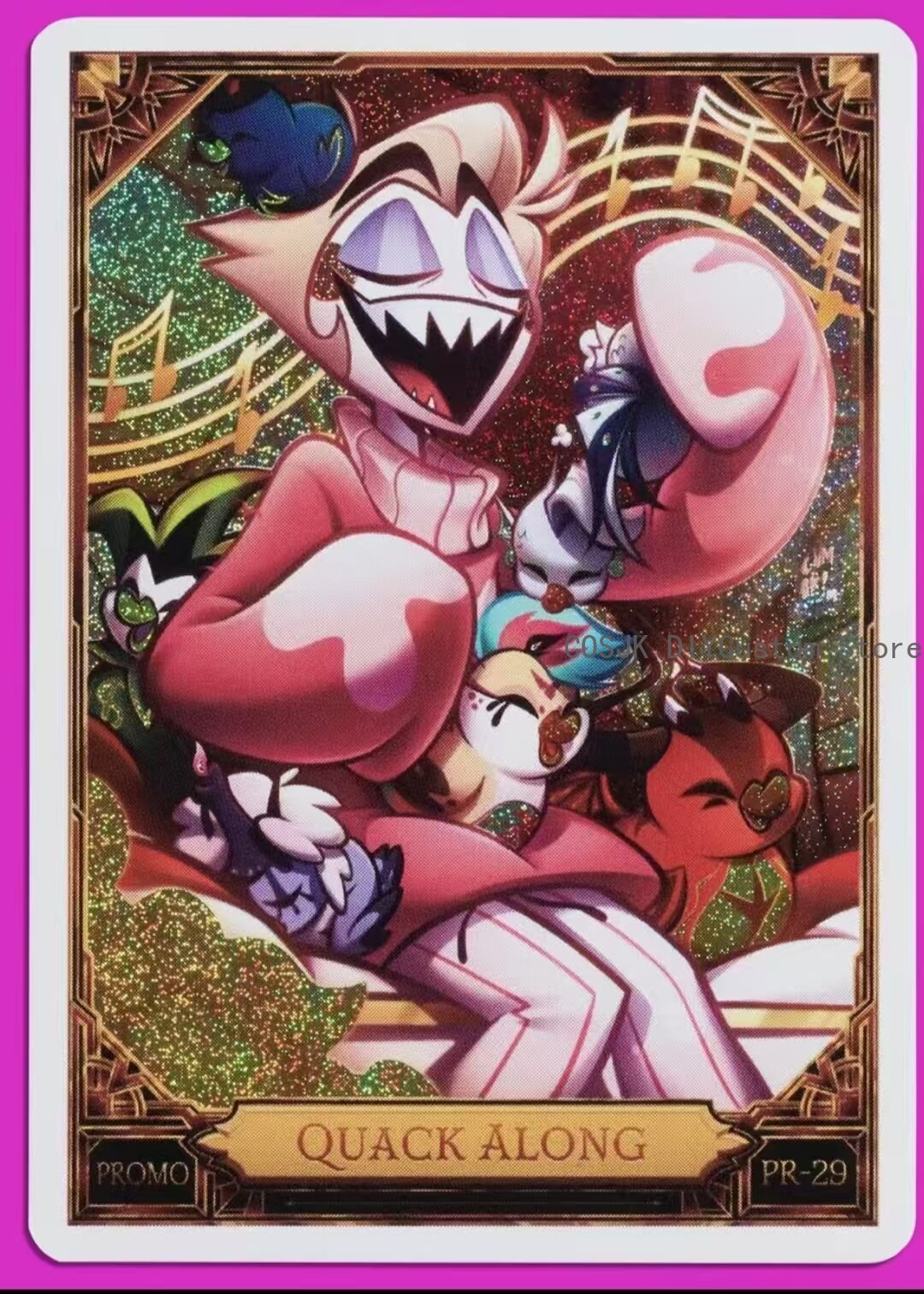 Game Hazbin Hotel Alastor Vox  - Board Game Anime review and price