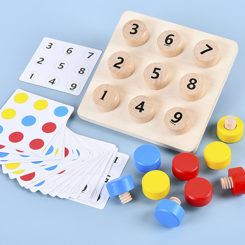 Wooden Tighten The Screws Matc - Board Game Simple review and price