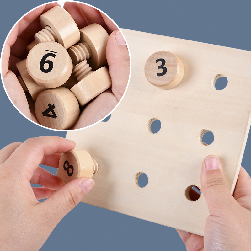 Wooden Tighten The Screws Matc - Board Game Simple review and price