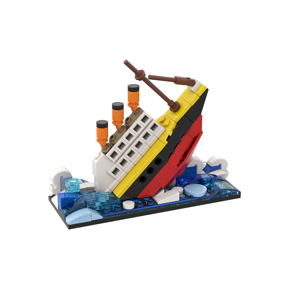 MOC Titanic Building Blocks Ki - Board Game Jumanji review and price